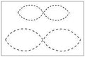 1879 Figure 8 3"x10"/5"x14" Stencil - Linda's Electric Quilters