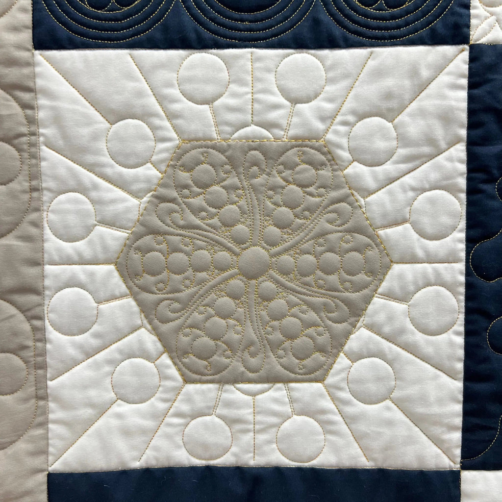 Hobbs Linda's Choice Batting -100% Bleached Cotton with Scrim - 108" Wide by 25 Yard Roll - Linda's Electric Quilters