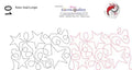001 Stars and Loops Pantograph by Linda V. Taylor - Linda's Electric Quilters
