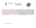 105 Rosy Posy Pantograph by Linda V. Taylor - Linda's Electric Quilters