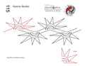 115 Sunrise Border Pantograph by Linda V. Taylor - Linda's Electric Quilters