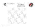 127 Puzzle Allover Pantograph by Linda V. Taylor - Linda's Electric Quilters
