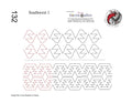 132 Southwest 1 Pantograph by Linda V. Taylor - Linda's Electric Quilters