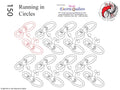 150 Running In Circles Pantograph by Linda V. Taylor - Linda's Electric Quilters