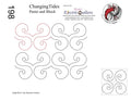 198 Changing Tides Pantograph with Blocks by Linda V. Taylor - Linda's Electric Quilters