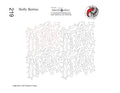 219 Hollyberries Pantograph by Linda V. Taylor - Linda's Electric Quilters