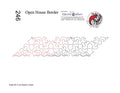 246 Open House Border Pantograph by Linda V. Taylor - Linda's Electric Quilters