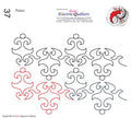 037 Palace Pantograph by Linda V. Taylor - Linda's Electric Quilters