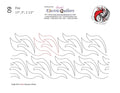 060 Fire Pantograph by Linda V. Taylor - Linda's Electric Quilters