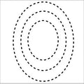 1956 Ovals 4.5"x6"/7"x9"/9"x12" Stencil - Linda's Electric Quilters