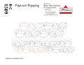 1509 Popcorn Popping Pantograph by Rose-Clair Fletcher - Linda's Electric Quilters