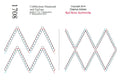 1708 Cobblestone Diamonds Combo Pantograph - Linda's Electric Quilters