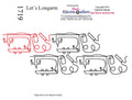 1719 Let'S Longarm Pantograph - Linda's Electric Quilters