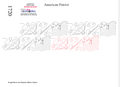 1720 American Patriot Pantograph - Linda's Electric Quilters