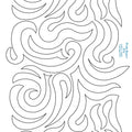 240 Curl And Wave Pantograph by Linda V. Taylor - Linda's Electric Quilters