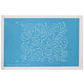 60028 Wild Swirls 9" by 10 1/2" Stencil - Linda's Electric Quilters