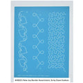40021 New Joy Border 3-in-1 Assortment 2" and 3" Stencil - Linda's Electric Quilters