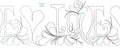 277 Love Border Pantograph by Linda V. Taylor - Linda's Electric Quilters