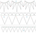 280 Heart Borders Pantograph by Linda V. Taylor - Linda's Electric Quilters