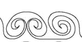 Crescent Swirls Digital E2E - Linda's Electric Quilters