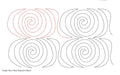066 Swirls Pantograph by Linda V. Taylor - Linda's Electric Quilters
