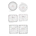 271 Holiday Placemats B Pantograph by Linda V. Taylor - Linda's Electric Quilters