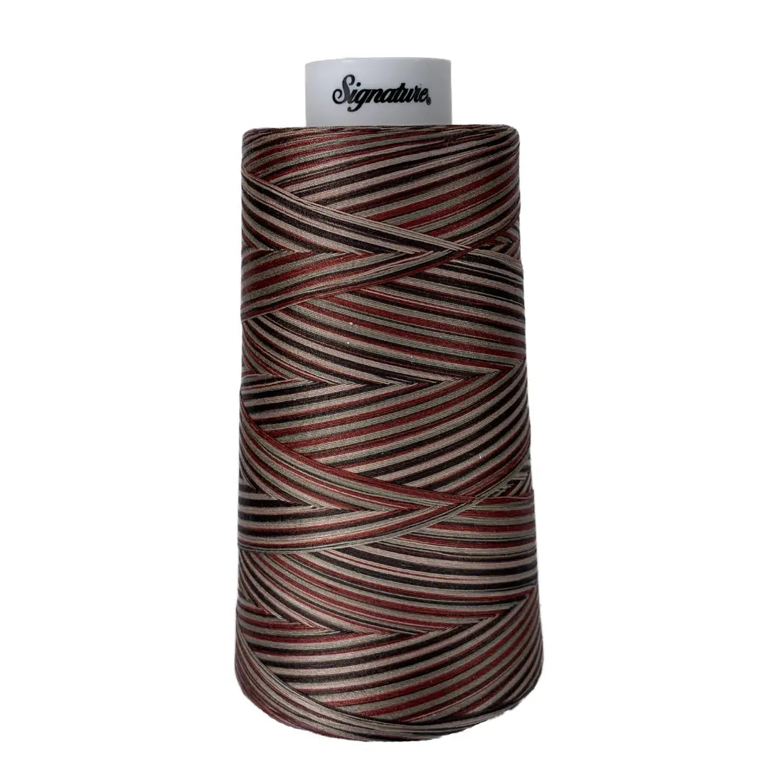 M03 Woodlands Signature Cotton Variegated Thread - Linda's Electric Quilters