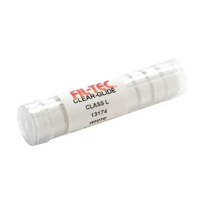 13174 White Prewound Clear-Glide Style L Bobbin Tube - Linda's Electric Quilters