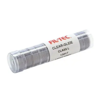 13017 Light Grey Prewound Clear-Glide Style L Bobbin Tube - Linda's Electric Quilters
