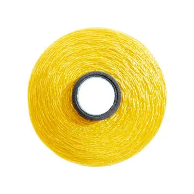 80108 Bright Yellow Magna-Glide Delights Bobbin Jar - Linda's Electric Quilters