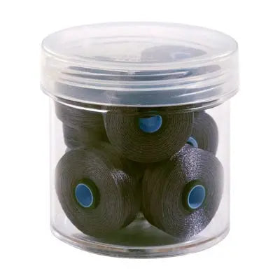 10424 Medium Grey Magna-Glide Delights Bobbin Jar - Linda's Electric Quilters