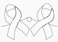 Ribbons of Hope Border - Linda's Electric Quilters