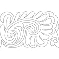 Paisley Study E2E - Linda's Electric Quilters