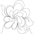 Rose is a Rose E2E - Linda's Electric Quilters