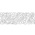 Rosey Posy E2E - Linda's Electric Quilters