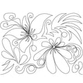 Spring Garden E2E - Linda's Electric Quilters