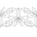 Star Flower Panto E2E - Linda's Electric Quilters