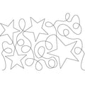 Stars and Loops E2E - Linda's Electric Quilters