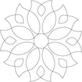 Dahlia Dandy Block - Linda's Electric Quilters