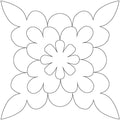Ethel and Triman Block - Linda's Electric Quilters