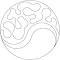 Fleather Circle 4 Block - Linda's Electric Quilters