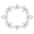 Floral Frame 5 Block - Linda's Electric Quilters