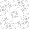 Floral Galaxy Block - Linda's Electric Quilters