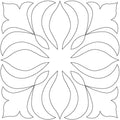 Formal Garden Block - Linda's Electric Quilters