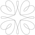 Heart and Loops Block - Linda's Electric Quilters