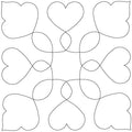 Leaves Entwined Block - Linda's Electric Quilters