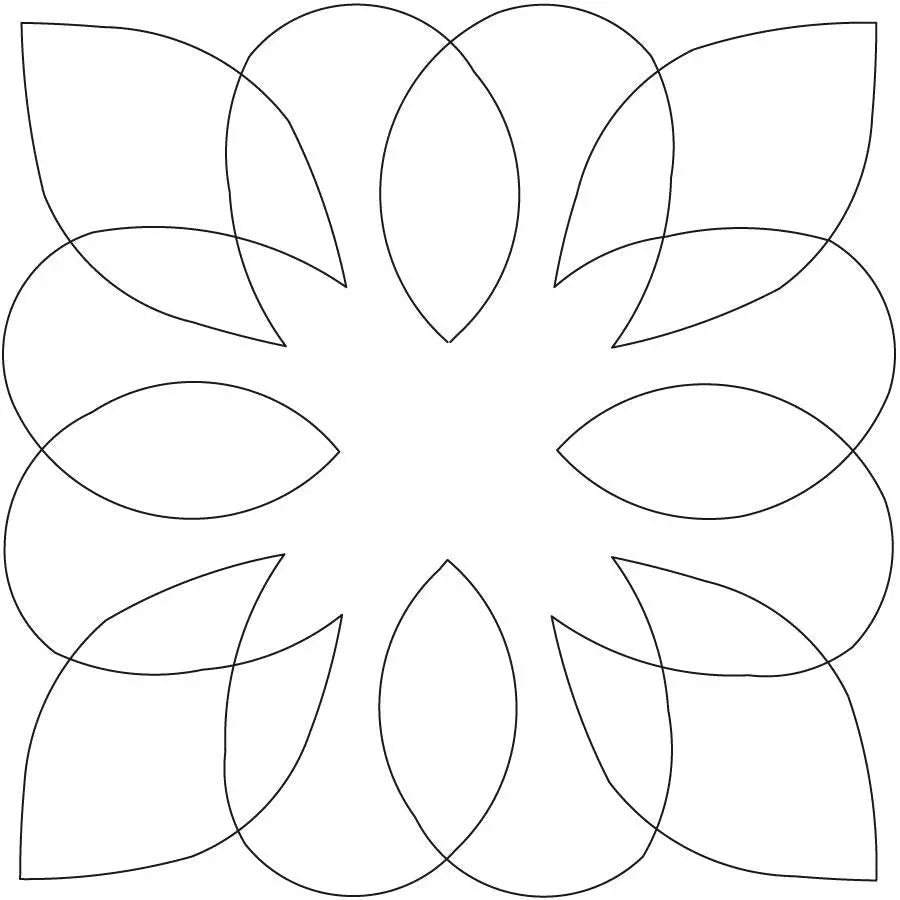 Merry Widow Drop Block - Linda's Electric Quilters