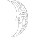 Moon Face Block - Linda's Electric Quilters
