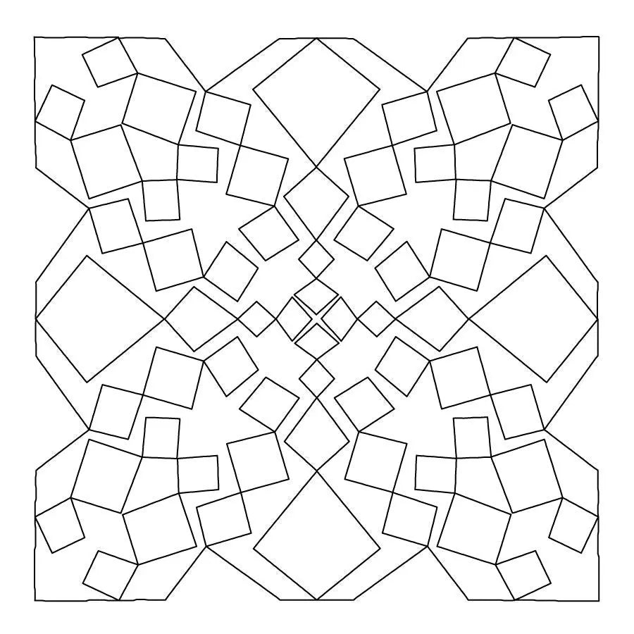 Tumbling Block - Linda's Electric Quilters