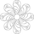Twisted Fleather 8 Petal Block - Linda's Electric Quilters